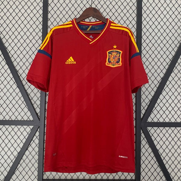 Tailandia Camiseta España Primera Equipación Retro 2012